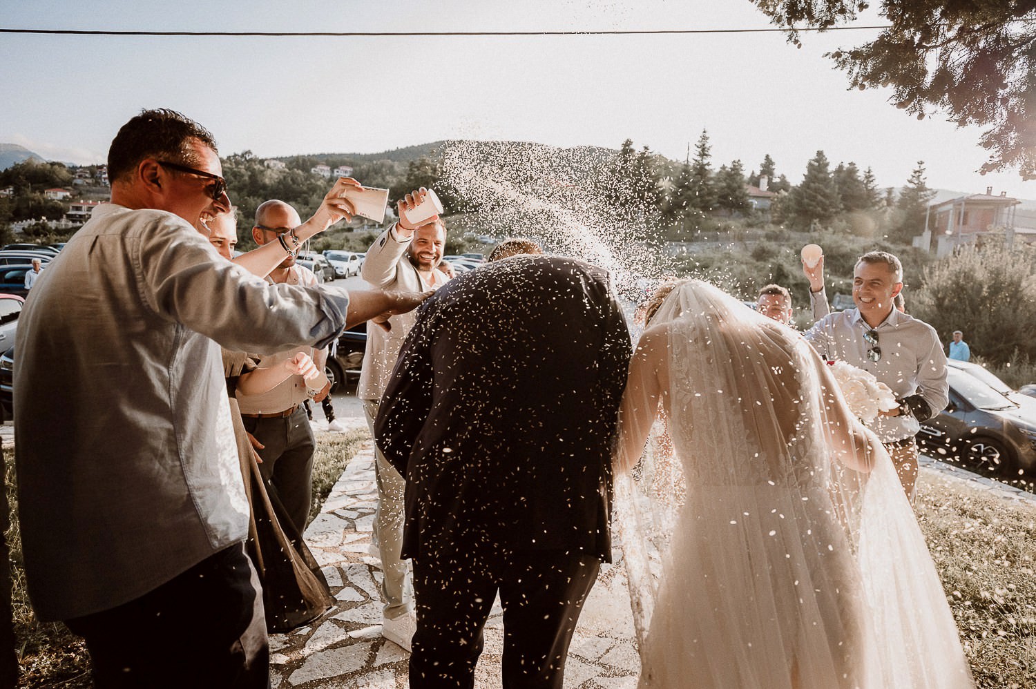 romantic-elegant-chic-wedding-lake plastira-giannis michis photography